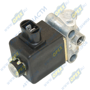 Клапан электромагнитный 24В, L=85; фишка 2 плос. клеммы, КамАЗ, МАЗ